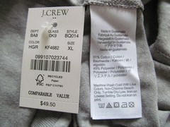 J Crew Oars American Flag Graphic Tee T Shirt Size XL Easy Care Lightweight