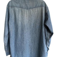 Vintage Wrangler Denim Western Snap Shirt Men’s XL Cowboy Ranch Wear