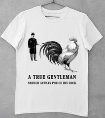 Graffiti Lux A True Gentle Graphic T-Shirt – High-Quality Cotton Tee-White Small
