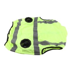 Cool Vest Summer Cooling Fan Waistcoat Air Conditioned Reflective Stripe