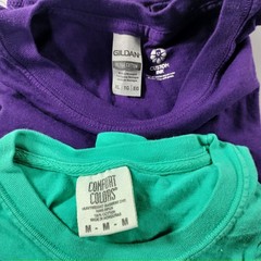Lot of 12 Crew Neck 1/4 Zip Short & Long Sleeve T-shirts Mens Size S/M/L/XL/2XL