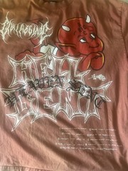 Civil Regime Graphic Oversized T-Shirt Men’s XL Brown Devil Streetwear Tee