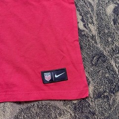Nike Team USA Men’s National Soccer Team Athletic Cut T-Shirt Size XXL New Red