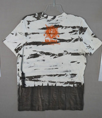 Genuine Vintage Salvage Brand T Shirt “SHOGUN” Rust V51T425 Size L