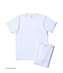 Whitesville WV73544 2-PACK T-SHIRT OFF-WHITE Size XL Men’s JAPAN NEW
