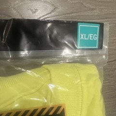 Gildan Mens 2-Pack Workwear Pocket T-Shirt XL Safety Green Dry blend Heavyweight