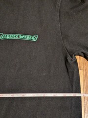 Chrome Heart Green Cemetery Black T Shirt Medium