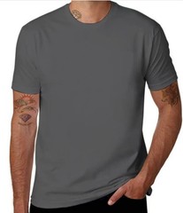 100% Cotton T-Shirt Unisex Men’s Basic Plain Blank Crew Tee Tops Adult Shirts