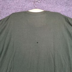 Gildan Mens Co-Alliance Logo T-Shirt Green 3XL Crew Neck Polycotton Dry Blend