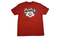 Disney Mickey & Friends Mens Mickey Hands Rainbow Heart Pride Shirt New S-3XL