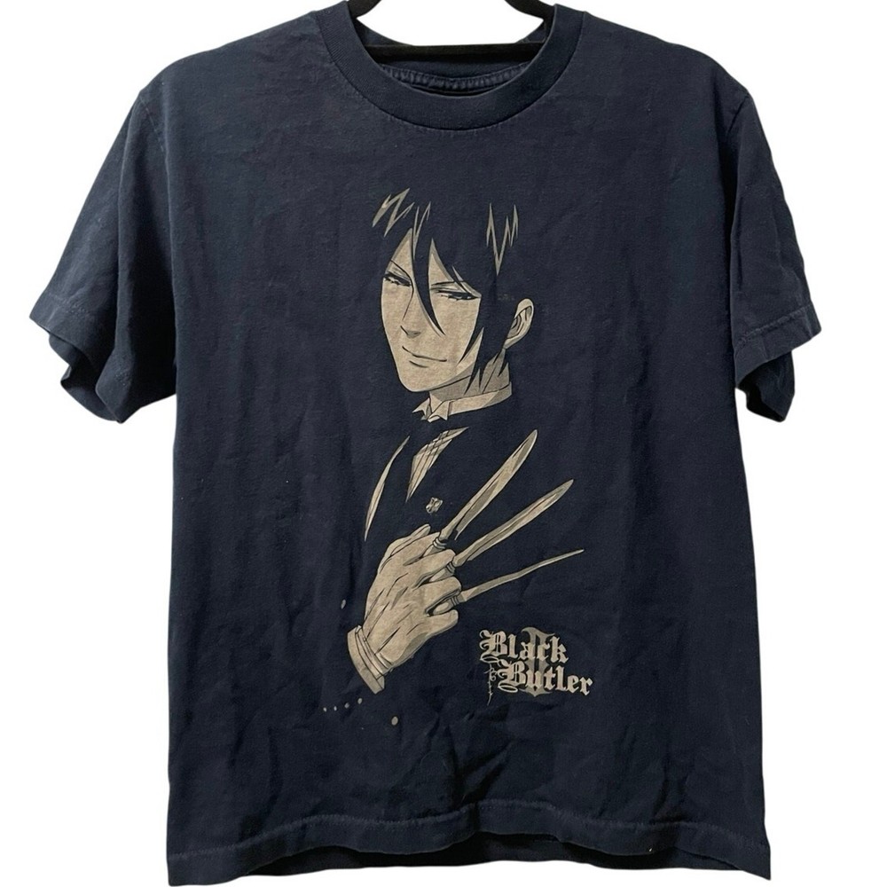 Black Butler Manga Series Sebastian Michaelis Shirt Adult XS