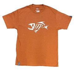 New G. Loomis Corpo Fishing Men’s T-Shirt Burnt Orange – Large