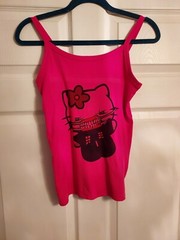 Hello Kitty tank top bloody hello Kitty shirt goth hello Kitty xs through xxl