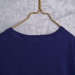 PATAGONIA Classic Navy Flying Fish Slim Fit T-Shirt Sz M Organic Cotton Crewneck