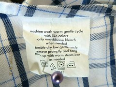 MICHAEL KORS NON IRON 100% Cotton SZ 161/2 (34-35) Men’s White Blue Dress Shirt