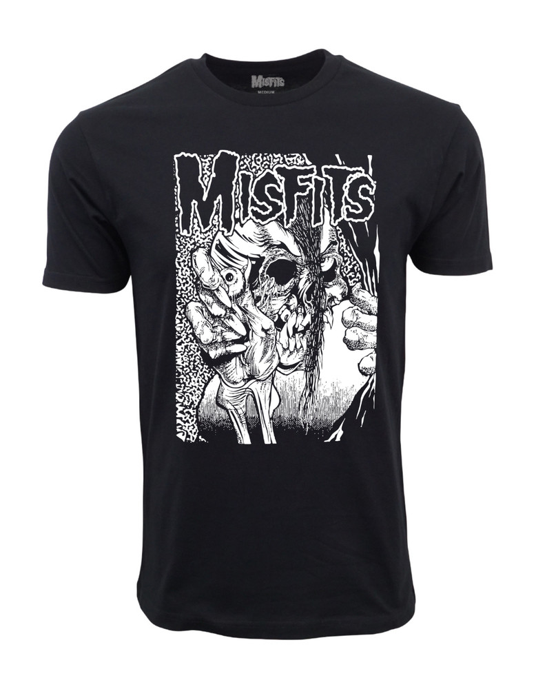 THE MISFITS HORROR EYE BALL GRAPHIC T SHIRT
