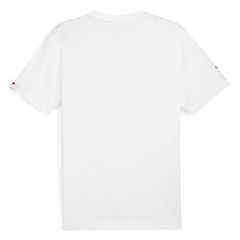 PUMA Bmw M Motorsport Car 2 Graphic Crew Neck Short Sleeve T-Shirt Mens White Ca