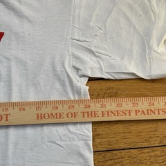 Vintage 80s Hong Kong Shirt China Tourist Single Stitch White Size Small
