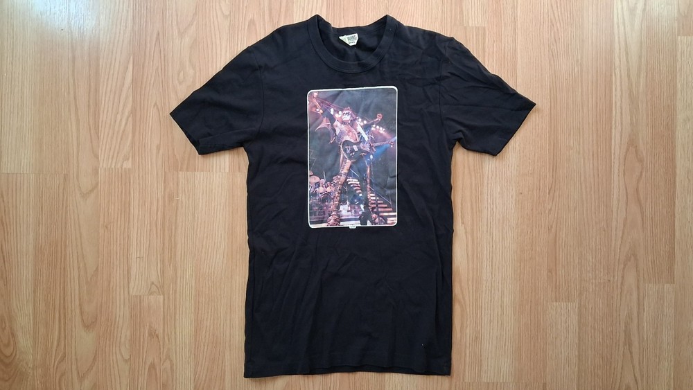 David Morris KISS Gene Simmons Graphic T Shirt Vintage American Apparel Made USA