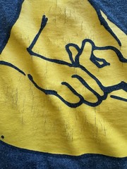 UC Santa Cruz UCSC Zen Banana Slug T Shirt ADULT Medium M Heather Gray