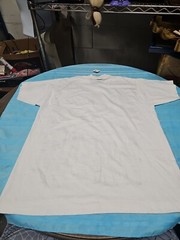 Variety Surfing T Shirt Single Stitch Puff Print White One Size USA Made Vintage