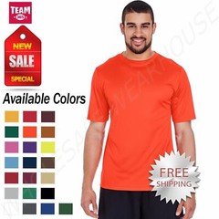 Team 365 Mens Dri-Fit Performance Gym Workout UV Protection T-Shirt M-TT11