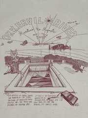 Okkervil River Austin Texas Rock Rareities & Request band Beige Small Shirt 2017