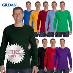 Gildan G540 Adult Heavy Cotton? 5.3 Oz. Long Sleeve Tee Top T-Shirt
