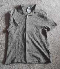 Steel & Jelly Men’s Small Green Shirt NWT Made/India Cotton Blend Machine Wash