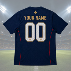 France Soccer Jersey Personalized Name Number Mens French Football Shirt (S-5XL)