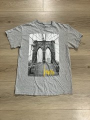Wu-Tang Clan T-Shirt Mens Medium Live Nation Gray Graphic Tee Hip Hop Rap