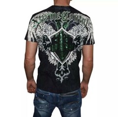 Xtreme Couture Affliction Men’s T-Shirt LONG VIEW Tattoo Biker S-5XL