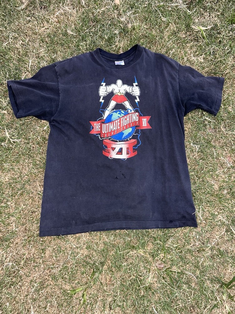 1995 UFC 7 Promo T Shirt, Few Flaws As Seen In Picture XL