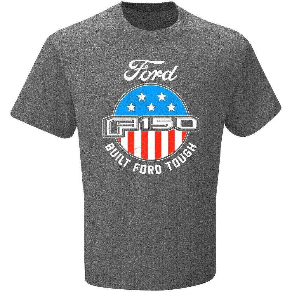 CHECKERED FLAG SPORTS FORD TRUCKS F150 STARS & STRIPES DISTRESSED PRINT SHIRT