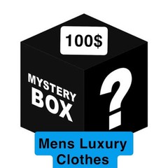 $100 Mystery Box Men’s Luxury Designer Streetwear Surprise Bundle Size M