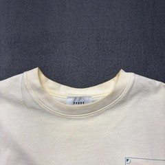 Rhude Shirt Box Logo Size L Designer White Used