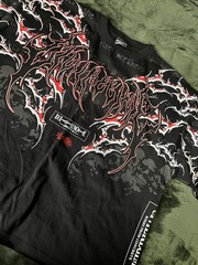 Civil Regime x Death Note – Lights Fatal Stare Dungeon Tee In Black – Size XL