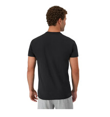 Hanes T-Shirt, 6-Pack, Moisture-Wicking T-Shirt Undershirts, Black/Grey/Blue