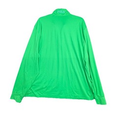 Polo Ralph Lauren Shirt Mesn 2XL XXL Green Golf 1/4 zip Performance
