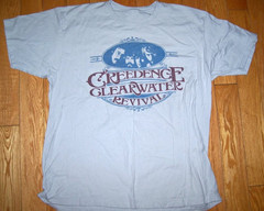 Creedence Clearwater Revival Band Blue color Unisex Shirt All Size LO634