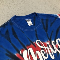 Colortone ‘Merica T-Shirt Mens XL Red White Blue Tie Dye Patriotic T