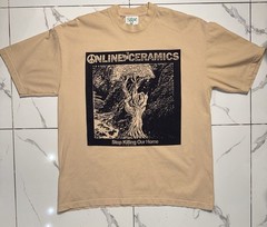 Online Ceramics Stop Killing Our Home Nature Nurture Streetwear Graphic Tshirt