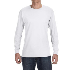 Gildan G540 Unisex Heavy Cotton Preshrunkt Crew Neck Long Sleeve T-Shirt print