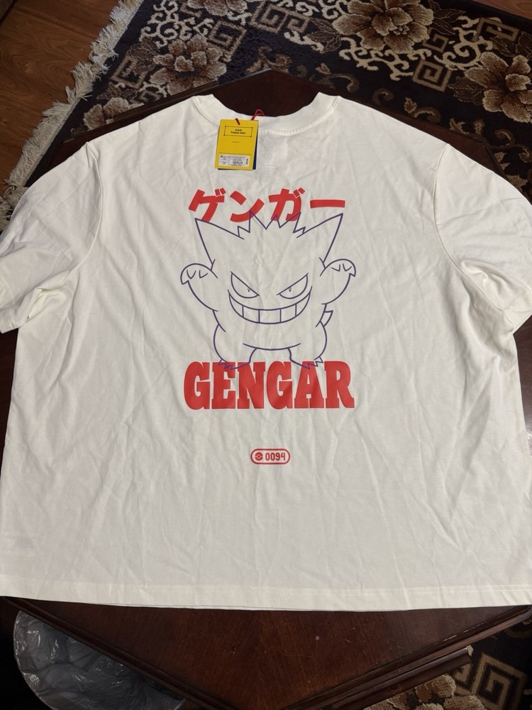Pokémon X Target Exclusive Gengar T-Shirt – Cream – Size XXL Unisex