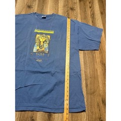 Gildan T-Shirt Mens 2XL Blue Adult King Tut Field Museum Graphic Exhibit