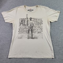 Roots Of Fight Ali T Shirt Mens Large Made In USA SEE DESCRIPTION