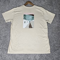 Katin Shirt Mens XL Brown T-Shirt Stairway Tee Gorpcore Organic Cotton