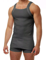 Papi 3-Pack Pure Premium Cotton Modern Square Neck Tank Style,Choose Color-Size