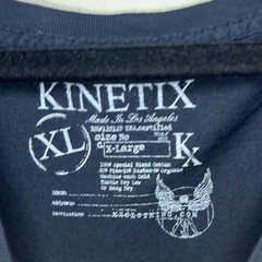 Kinetix Mens Black Boxing Sidekick Gym Saturday Nights 3 Rounds Shirt Size XL