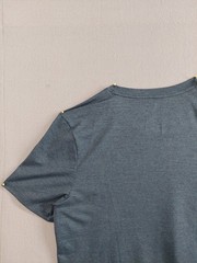 All In Motion Men T Shirt S Blue Crew Neck Short Sleeve Stretch Pullover Casual